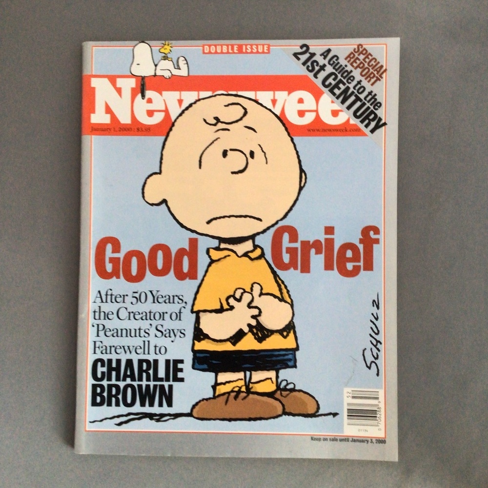 Newsweek's Double Issue Special Report: A Guide to the 21st Century, Peanuts